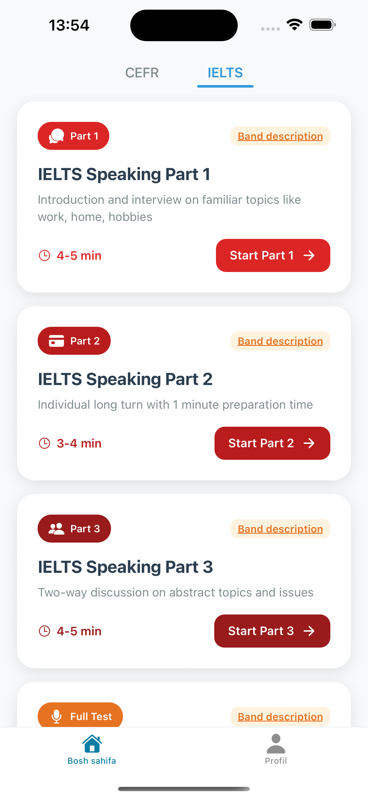 ispeak - IELTS & CEFR Speaking Practice
